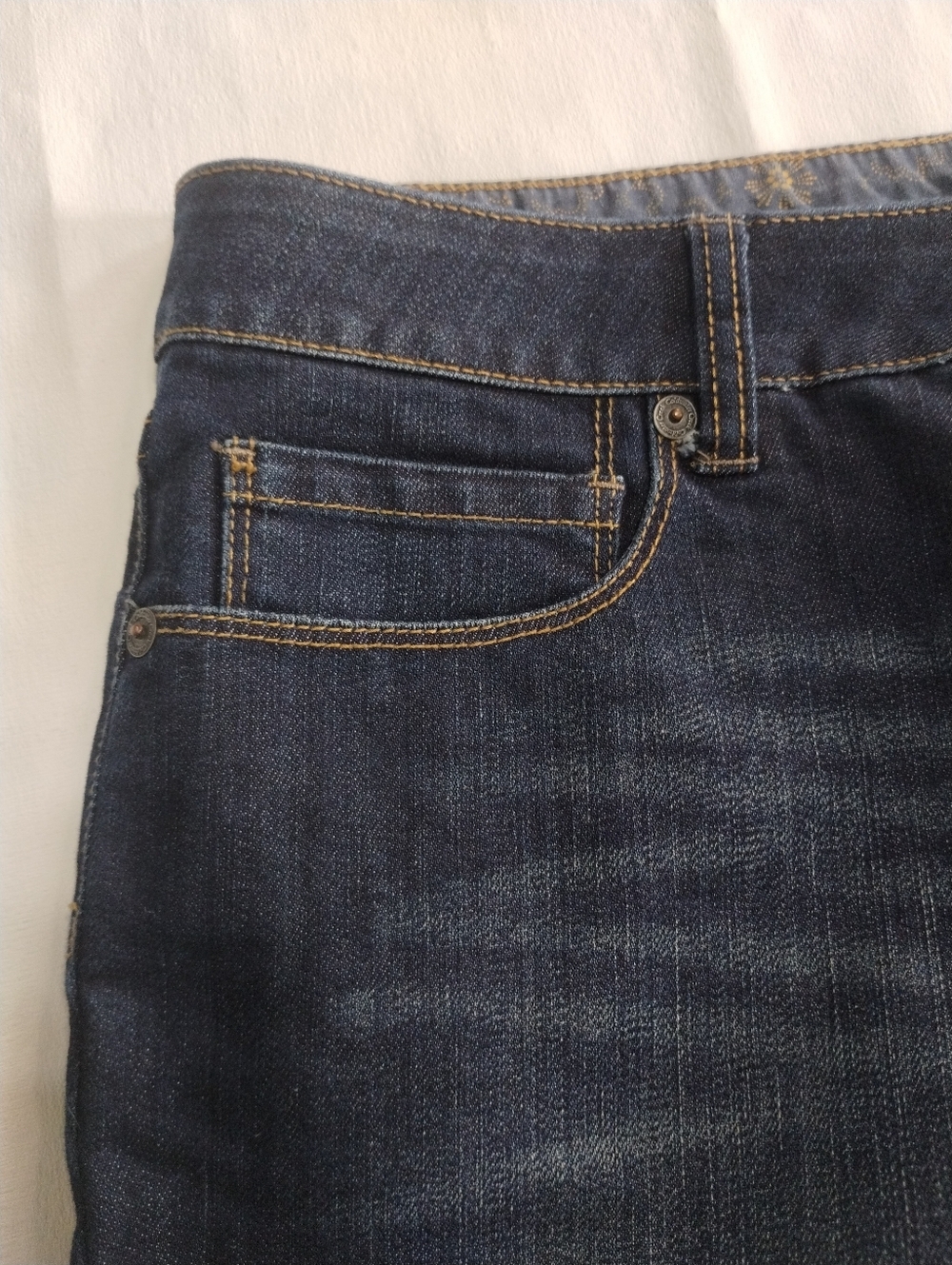 Coldwater Creek Dark Blue Flare Jeans - Picture 8 of 10